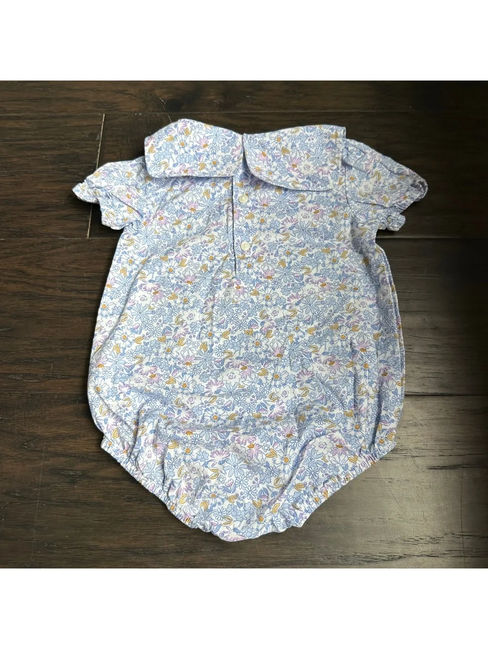 Carter's floral Collar Bubble one piece size 18M